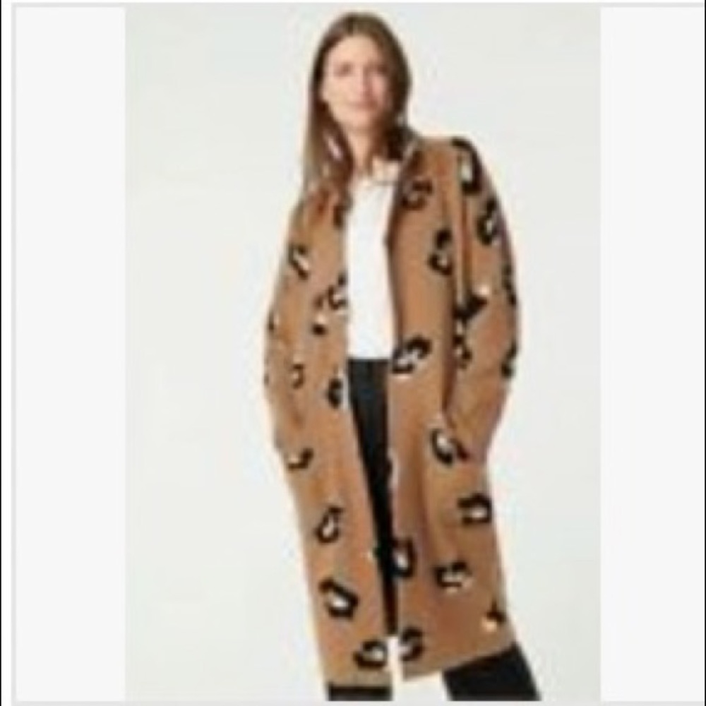 NWT J CREW ELLA SWEATER COAT.